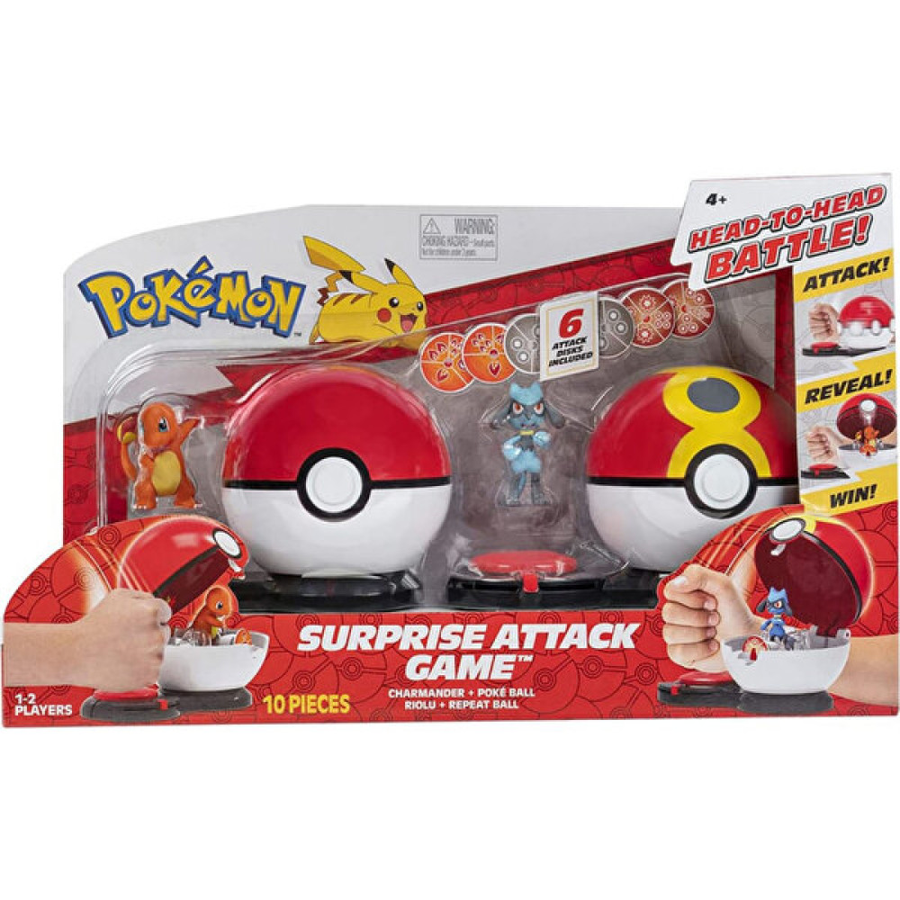 Pokemon Sürpriz Atak Oyun Seti Seri 1 - Charmander ve Riolu Oyuncak Fiyatı