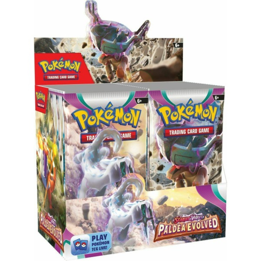 Pokemon Tcg Paldea Evolved Booster Box-36 Paket Oyun Takımları Fiyatı