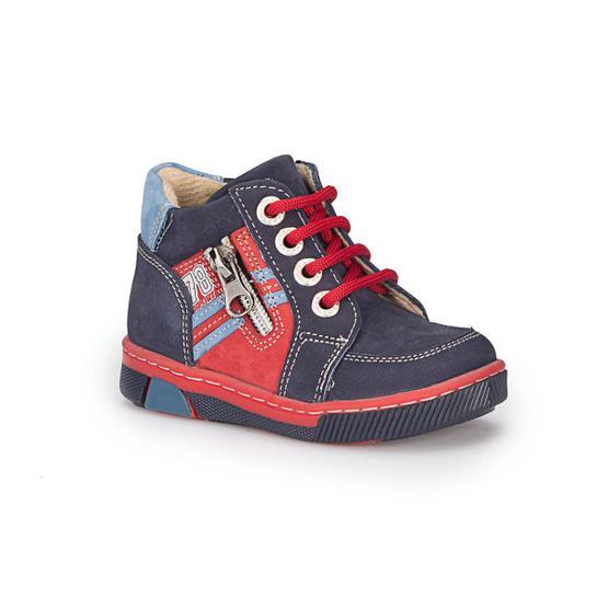 Polaris 72.508424.B 000000000100269677 Lacivert Erkek Çocuk Deri Sneaker