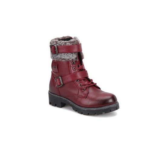 Polaris 72.508486.F Bordo Kız Çocuk Botu
