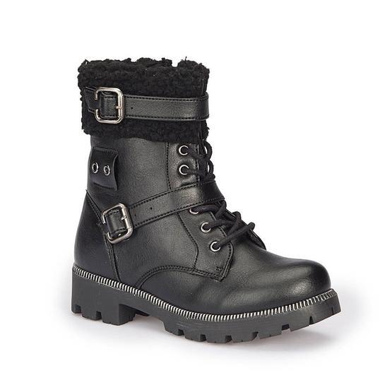 Polaris 72.508486.F Bordo Kız Çocuk Botu