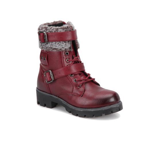 Polaris 72.508486.F Bordo Kız Çocuk Botu