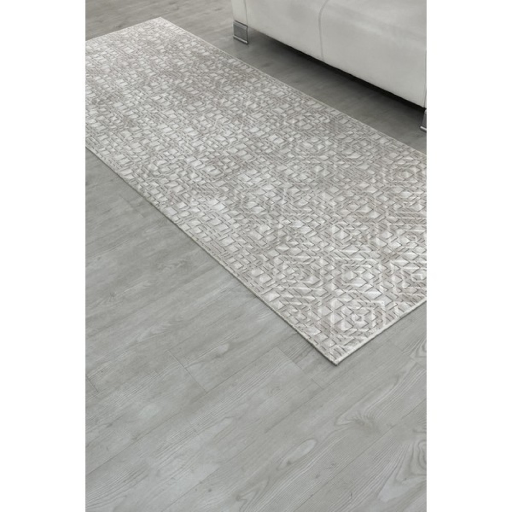 Polaris Halı Delüx Üstün Kalite Kaymaz Taban Yolluk Halı DLX7009 - Bej - 80 x 750 cm Yolluk Fiyatı