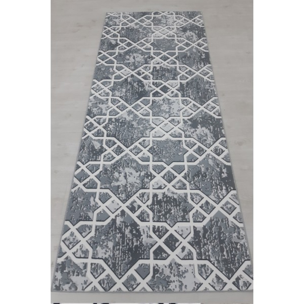 Polaris Halı Kaymaz Taban Yıkanabilir Halı Yolluk - Antrasit - 100 x 390 cm Yolluk Fiyatı
