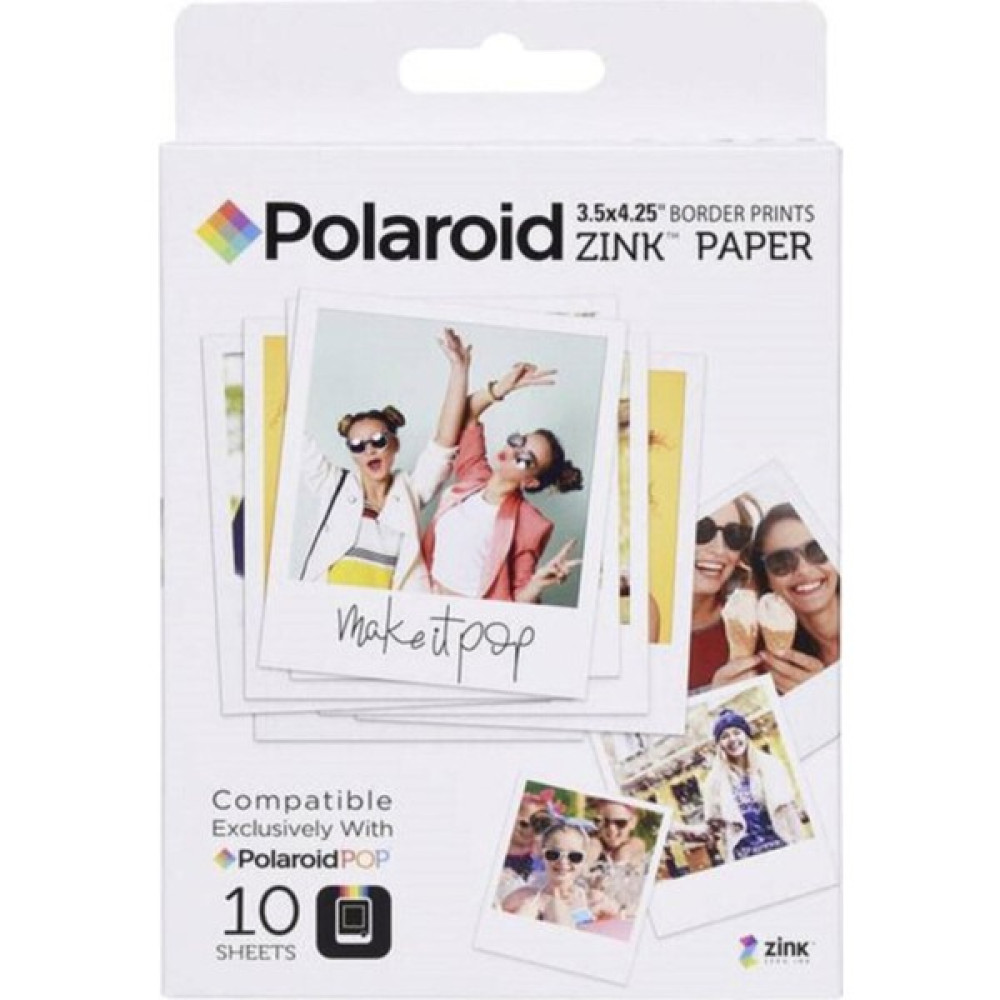 Polaroid POLZL3X410 3.5*4 20PK Aks. - Beyaz Dijital Fotoğraf Makineleri Fiyatı