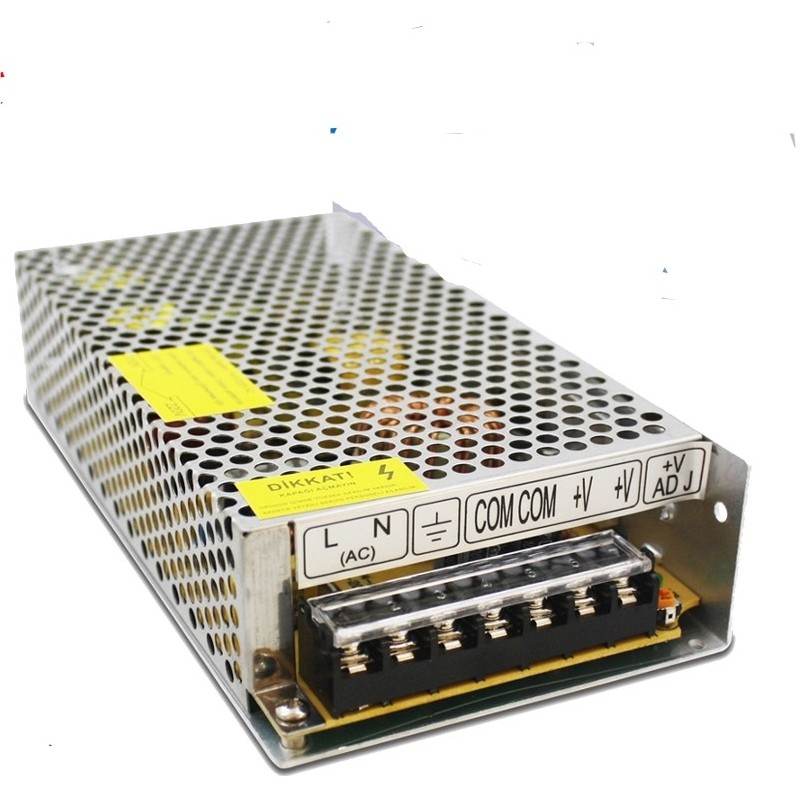 Polaxtor Adaptör 12V 20A Metal Kasa 12 Volt 20 Amper Şerit Led Güvenlik Kamerası Adaptörü Güvenlik Kameraları Fiyatı