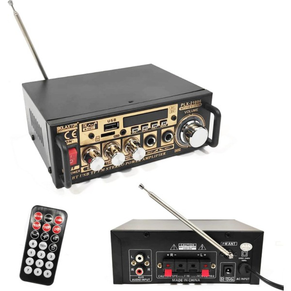 Polaxtor Anfi Mini Bt/usb/sd/fm 12V/220V 400W Polaxtor PLX-21086 Oto Hoparlörleri & SubWoofer Fiyatı