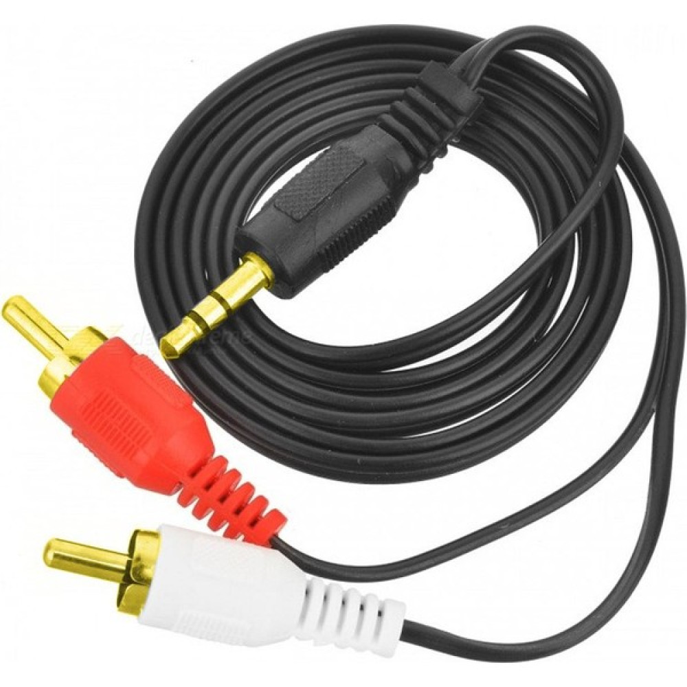 Polaxtor Kablo 2rca Aux 3.5mm 1.5mt Gold Polaxtor Oto Teypleri Fiyatı