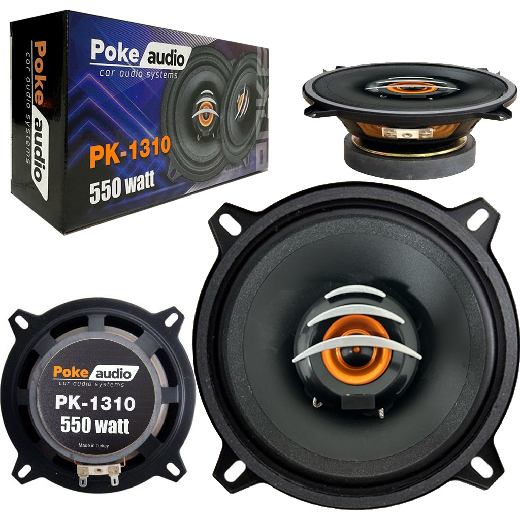 Polaxtor Poke PK-1310 Oto Hoparlör 550W 13CM Tweeterli Oto Hoparlör Takımı Bluetooth Hoparlör Fiyatı