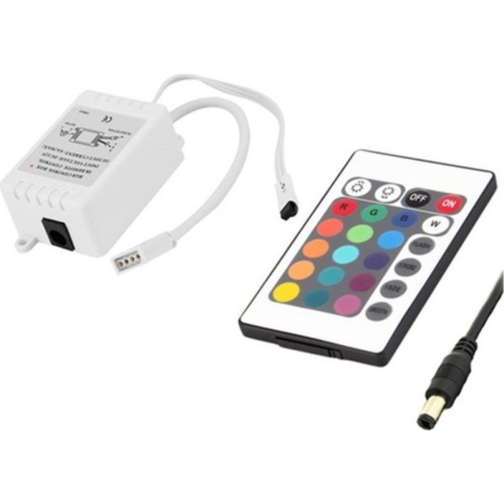 Polaxtor Şerit LED Rgb Kontrol Kumandası 6A 24 Tuşlu MZ-0624 Led Aydınlatmalar Fiyatı