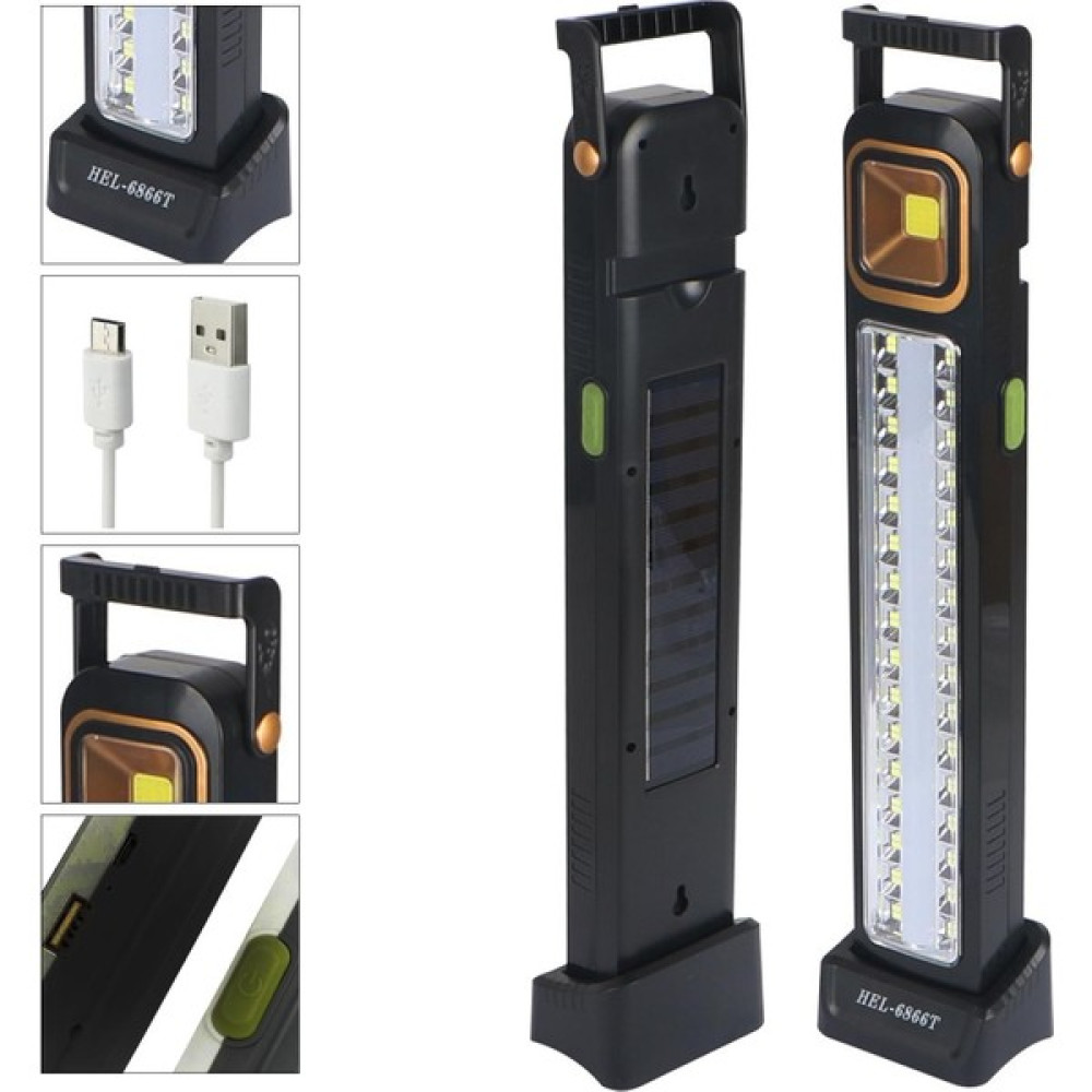 Polaxtor Solar Işıldak Şarjlı 64 Smd+Cob Led+Florasan 3600MAH Polaxtor HEL-6866T-1 Çim Biçme Makinesi Fiyatı