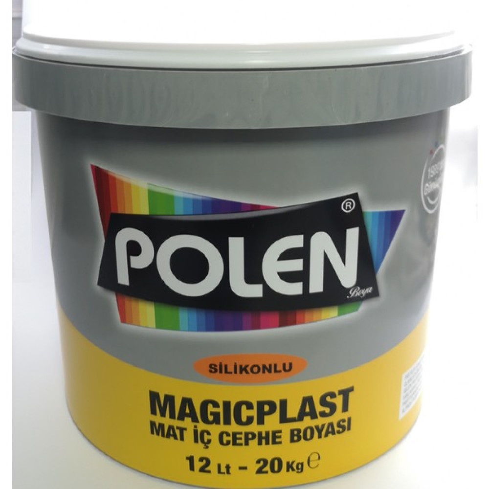 Polen Boya Magicplast+S (Su Bazlı Mat İç Cephe Boyası) 3,34 kg - 7410- Bora İç Cephe Duvar Boyası Fiyatı