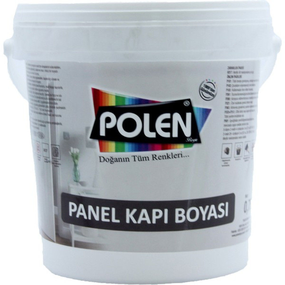 Polen Boya Su Bazlı Ahşap Panel Kapı Boyası 0,75 Lt - Bej-1193 İç Cephe Duvar Boyası Fiyatı