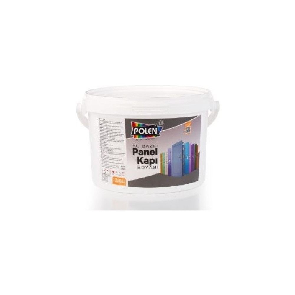 Polen Boya Su Bazlı Ahşap Panel Kapı Boyası 2.5 Lt - Bej-1193 İç Cephe Duvar Boyası Fiyatı