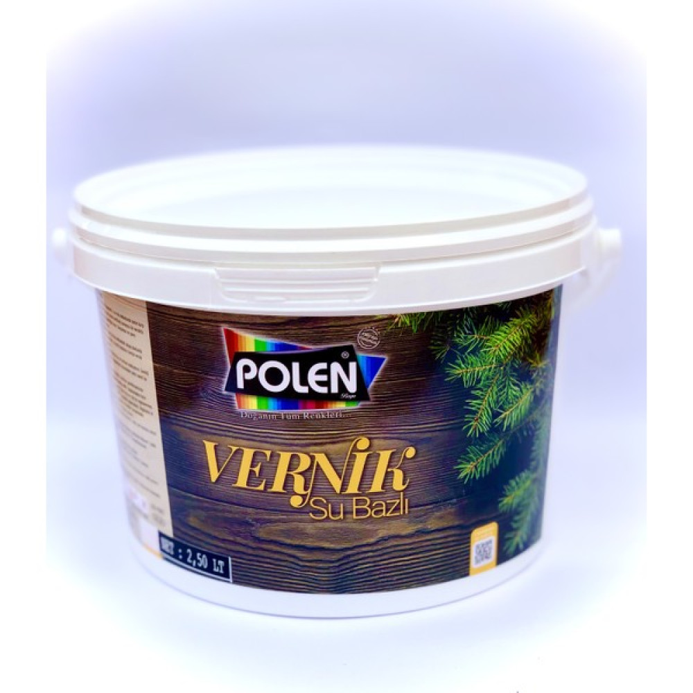Polen Boya Su Bazlı Ahşap Vernik 2,5 Kg - Koyu Ceviz 6680 - 2,50 Kg Boyalar & Boyacı Aletleri Fiyatı