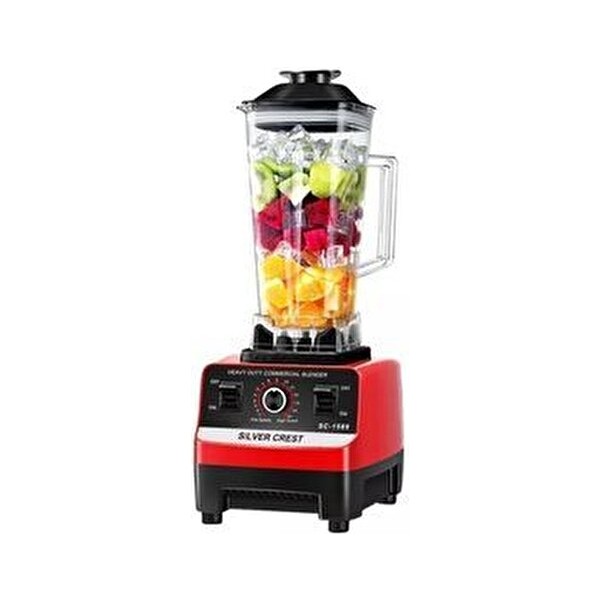 Polens Silver Crest 7200 W Profesyonel Blender Milkshake - Kırmızı Blenderler Fiyatı