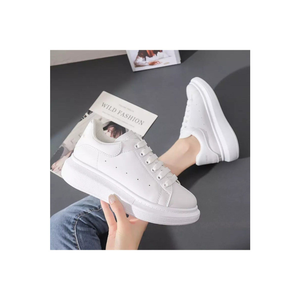POLENS Unisex Beyaz Spor Ayakkabı Sneaker 41 Beden Spor Ayakkabı Fiyatı
