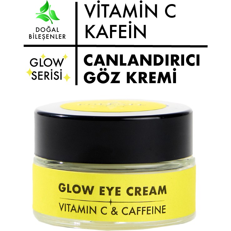 Polente Natural - Glow Eye Cream- Vitamin C & Kafein Içeren Göz Kremi (20 Ml) Diğer Fiyatı