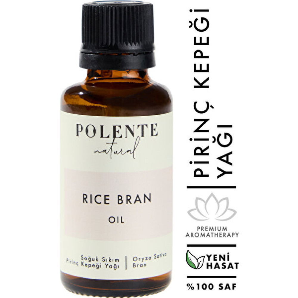 Polente Natural Pirinç Kepegi Yağı - Soğuk Sıkım (30 Ml) Nemlendiriciler Fiyatı