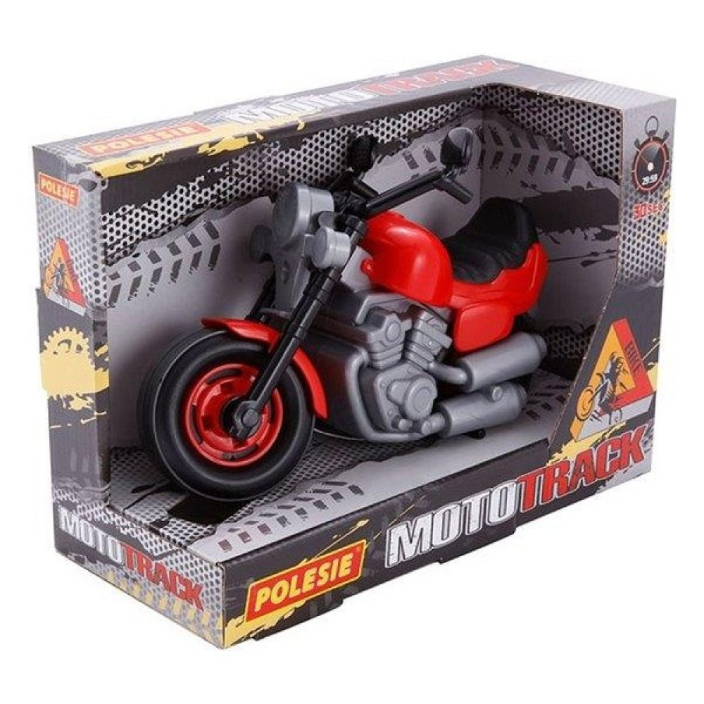 Polesie Cross Yarış Motorsikleti 25 cm Kırmızı - POL-92298 Oyuncak Araç Fiyatı
