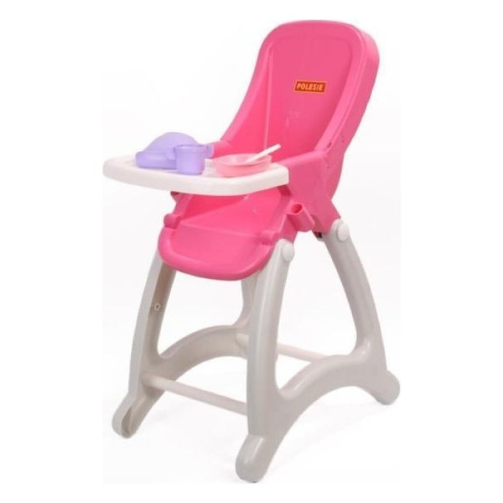 Polesie Oyuncak Bebek Mama Sandalyesi "bebi" - POL-48004-PEMBE - Açık Pembe Portatif Mama Sandalyesi Fiyatı