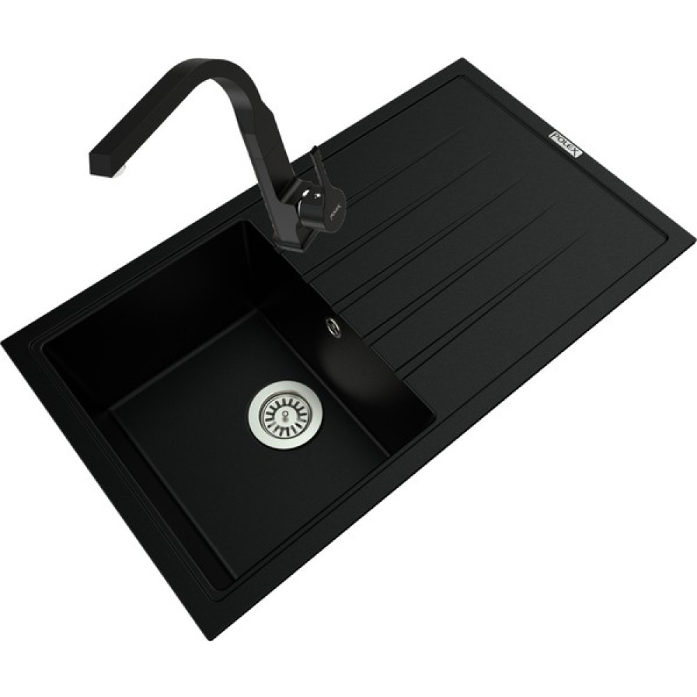 Polex Cristalüx Granit Eviye P-03+Luxury Siyah Oto Boyaları Fiyatı