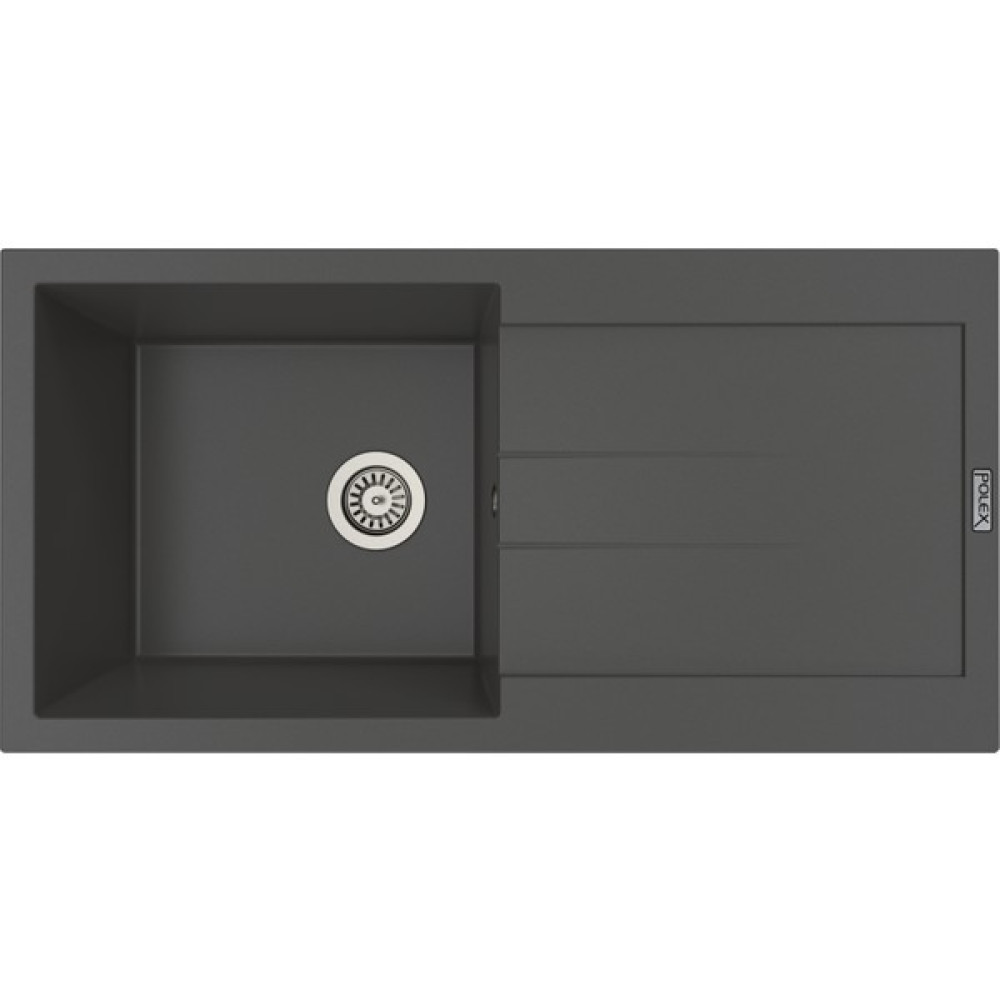 POLEX Cristalüx Granit Evye P-X1 Antrasit Tezgah Altı Ve Tezgah Üstü Mutfak Evyesi 98x49,5cm Oto Boyaları Fiyatı