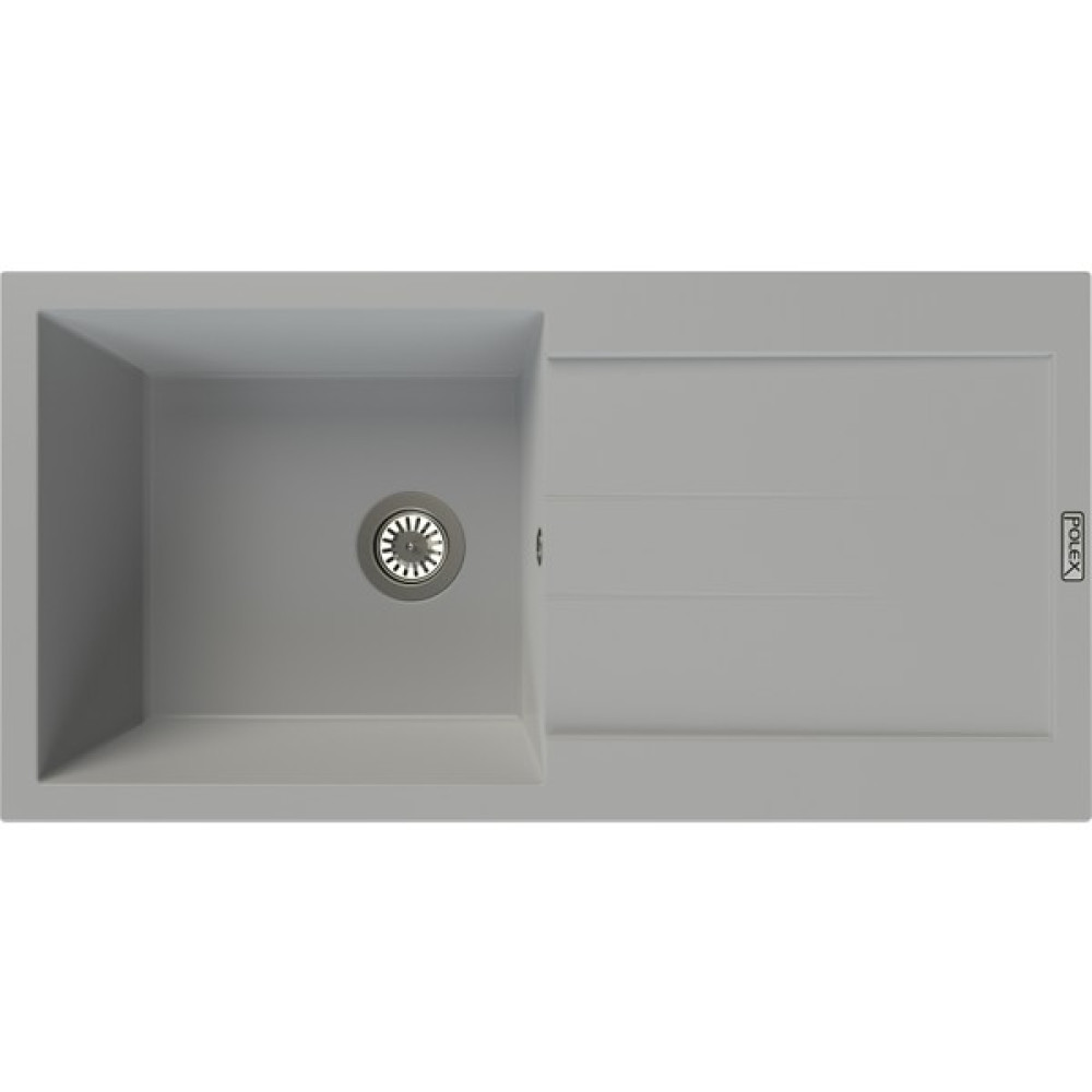 POLEX Cristalüx Granit Evye P-X1 Gri Tezgah Altı Ve Tezgah Üstü Mutfak Evyesi 98x49,5cm Oto Boyaları Fiyatı
