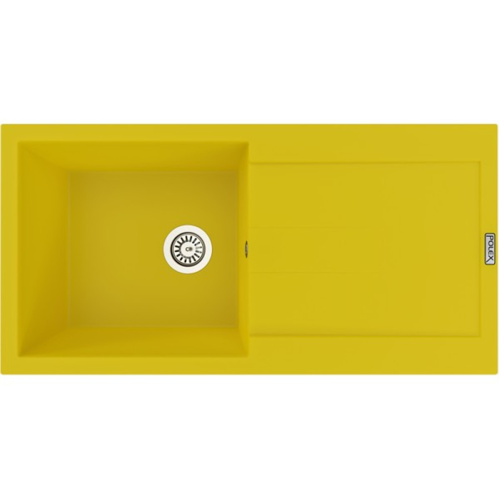 POLEX Cristalüx Granit Evye P-X1 Sarı Tezgah Altı Ve Tezgah Üstü Mutfak Evyesi 98x49,5cm Oto Boyaları Fiyatı