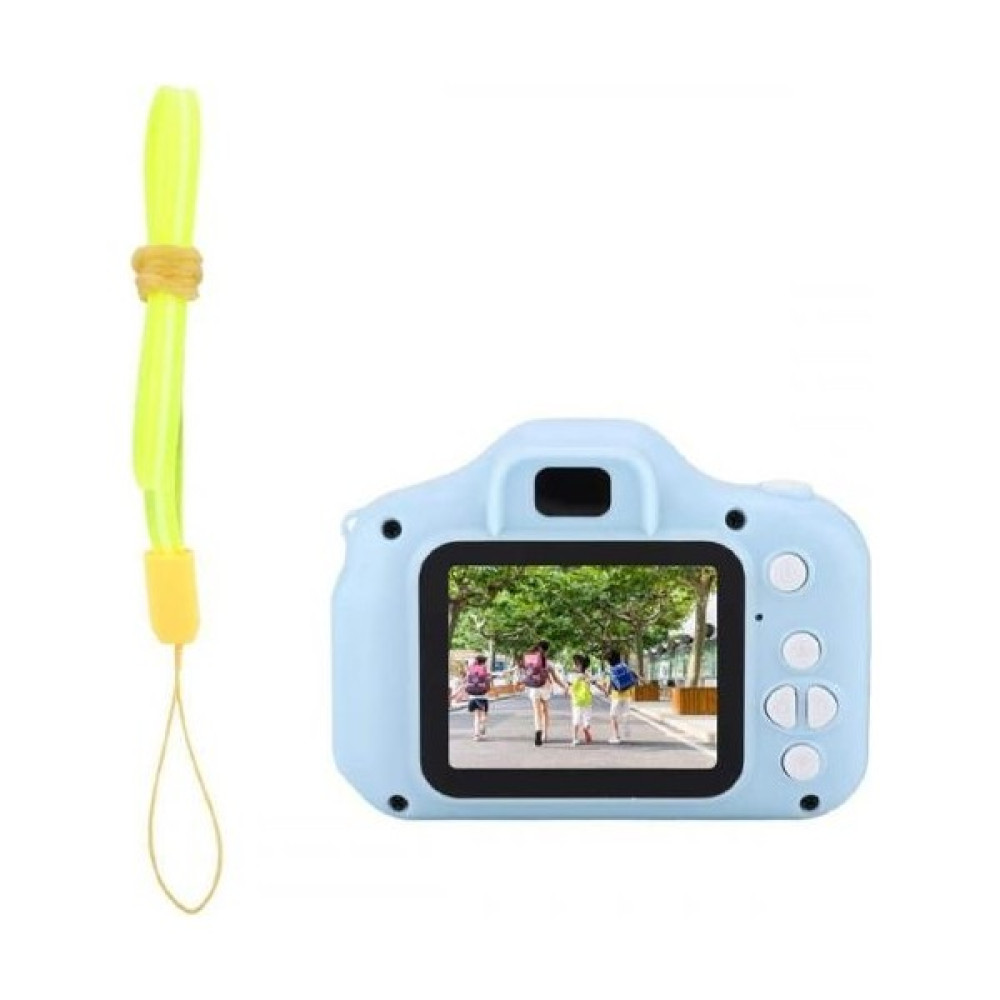 Polham 1080P 8gb Hafıza Kartlı Ilk Kameram Fotoğraf ve Video Kamerası, 1000MAH Şarjlı, Düşmeye Dayanıklı - Mavi Dijital Fotoğraf Makineleri Fiyatı