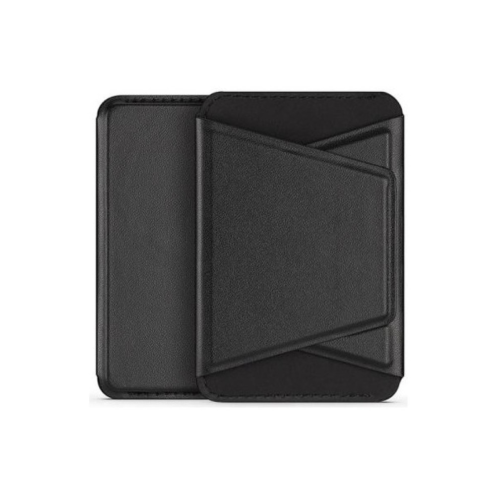 Polham 2in1 Telefon Arkası Cüzdan ve Magsafe Masaüstü Telefon Stand Iphone 12 13 14 15 Pro Max Stand - Siyah Tablet Aksesuarı Fiyatı