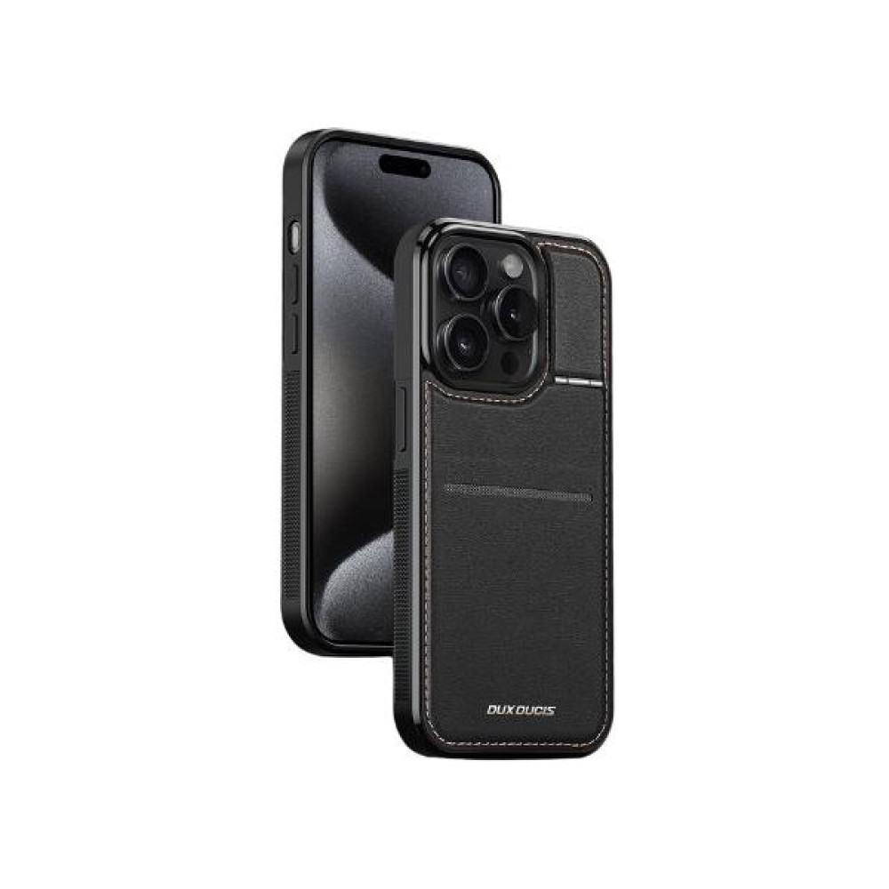 Polham 3in1 iPhone 15 Pro Max Ile Uyumlu Deri Kılıf, Kartlık ve Stant, Kamera Korumalı Cüzdanlı Kılıf - Siyah Cep Telefonu Kılıfı Fiyatı