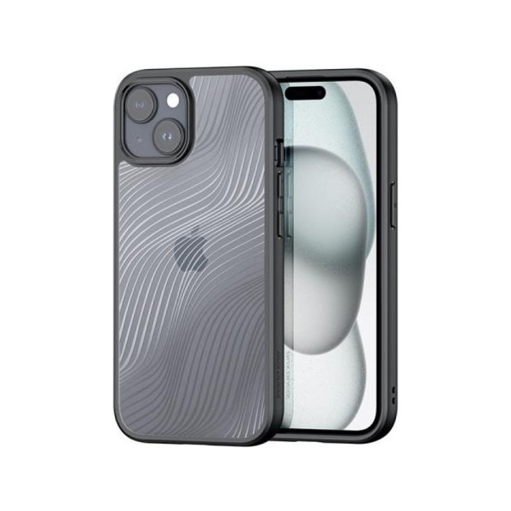 Polham Apple iPhone 15 Plus Ile Uyumlu Mat Silikon Kılıf, Buzlu Sert Solmaz Parmaz Izi Önleyici Kılıf - Siyah Cep Telefonu Kılıfı Fiyatı