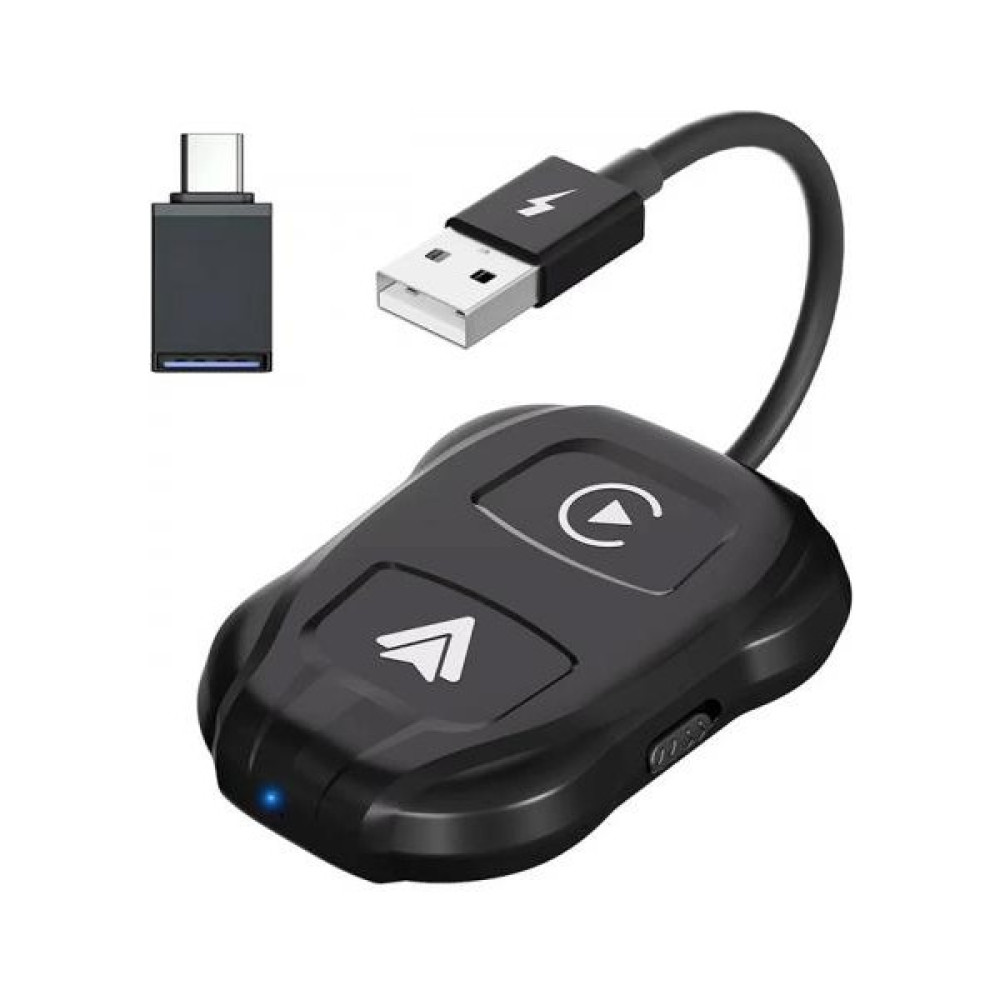 Polham Apple Iphone ve Android Ile Uyumlu Kablosuz Carplay Adaptör Çeviricisi, Ultra Hızlı Carplay Çevirici Oto Görüntü Sistemleri Fiyatı