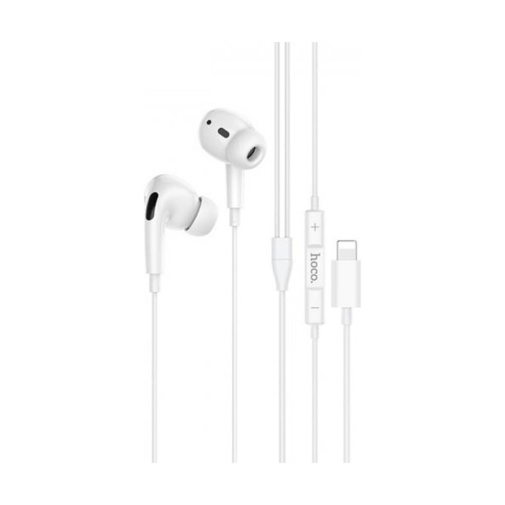 Polham Hc Series iPhone 13 Pro Max ile Uyumlu Lightning Kulakiçi Kablolu Kulaklık, 120CM Kablolu, Ultra Hafif Silikon Uçlu Kulaklık - Beyaz Kulaklık Fiyatı