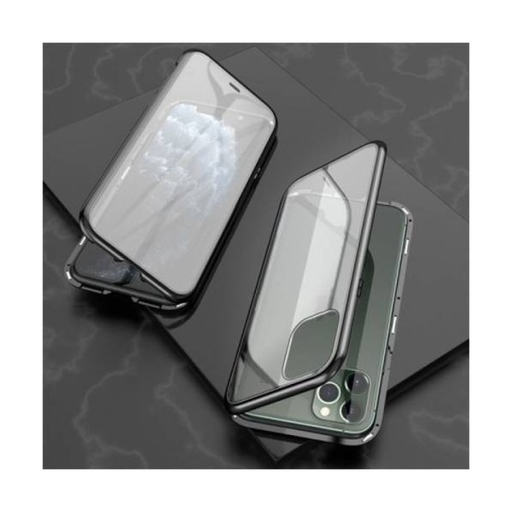 Polham Iphone 11 Pro Manyetik Mıknatıslı Kılıf ve Ekran Koruyucu Iphone 11 Pro Kılıf Kırılmaz 2in1 - Siyah Cep Telefonu Kılıfı Fiyatı