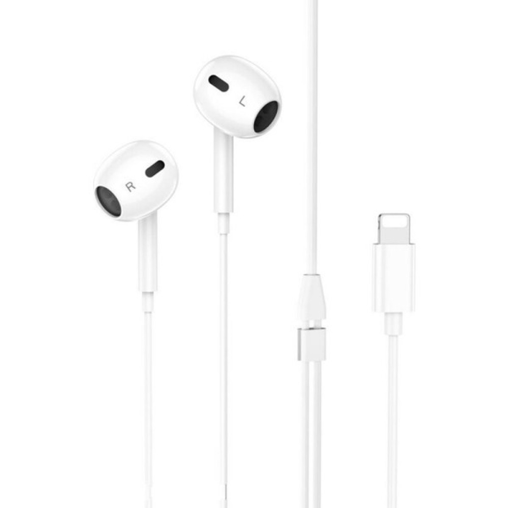 Polham Iphone Lightning Kulakiçi Kablolu Kulaklık, 120CM Kablolu, Hd Ses ve Mikrofonlu Kulaklık - Beyaz Kulaklık Fiyatı