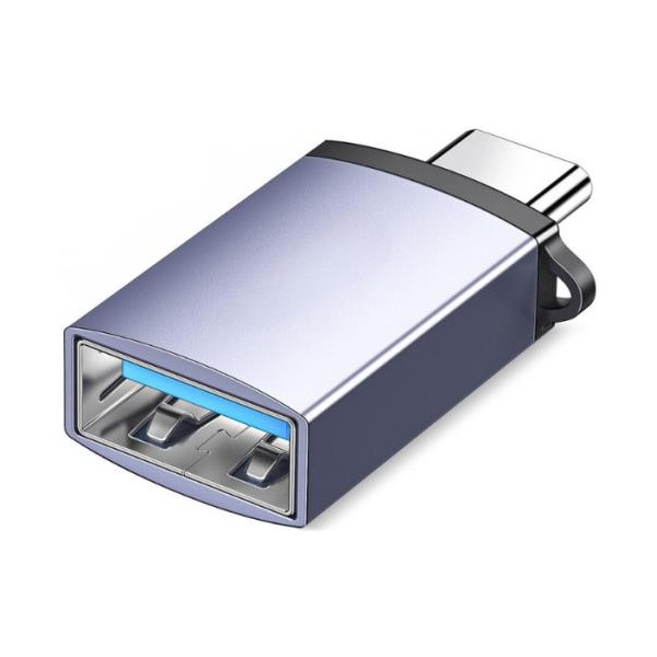Polham Jazos Type-C To USB 3.1 Otg Dönüştürücü Adaptör, 10 Gbps Veri Aktarım, Mini USB Çevirici - Gri Bilgisayar Çevirici ve Adaptörü Fiyatı