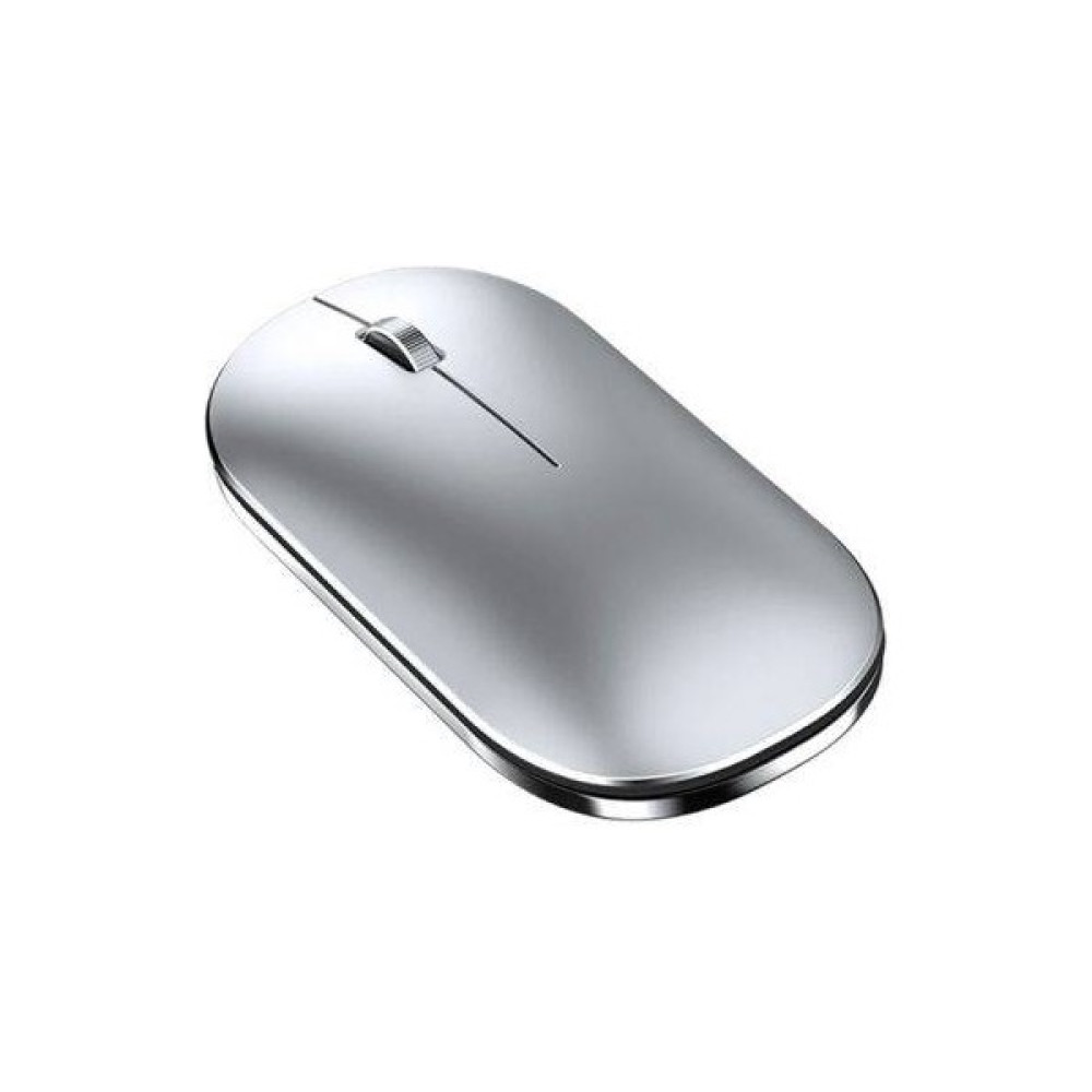 Polham Şarj Edilebilir Kablosuz Wireless Mouse Bluetooth Mouse 1000-1600 Dpı Şarjlı Mouse - Gümüş Klavye - Mouse Fiyatı