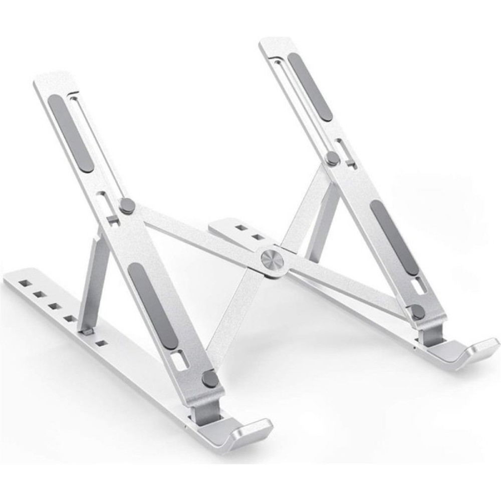 Polham Taşınabilir Katlanılabilir Bilgisayar Standı Laptop Standı Tablet Tutucu Ipad Tutucu Stand - Gümüş Dizüstü Bilgisayar Aksesuarları Fiyatı