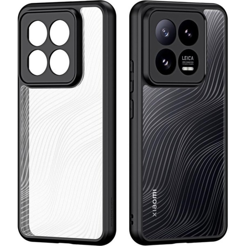 Polham Xiaomi 14 Pro Ile Uyumlu Mat Silikon Kılıf, Buzlu Sert Solmaz Parmaz Izi Önleyici Kılıf - Siyah Cep Telefonu Kılıfı Fiyatı