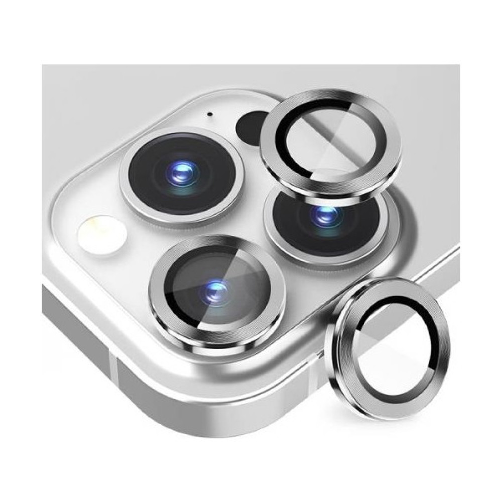 Polhammobile Polham 0.4mm Metal iPhone 14 Pro-14 Pro Max Kamera Lens Koruyucu,3 Adet Set Kamera Koruyucu Kırılmaz - Gümüş - iPhone 14 Pro-14 Pro Max Cep Telefonu Kılıfı Fiyatı