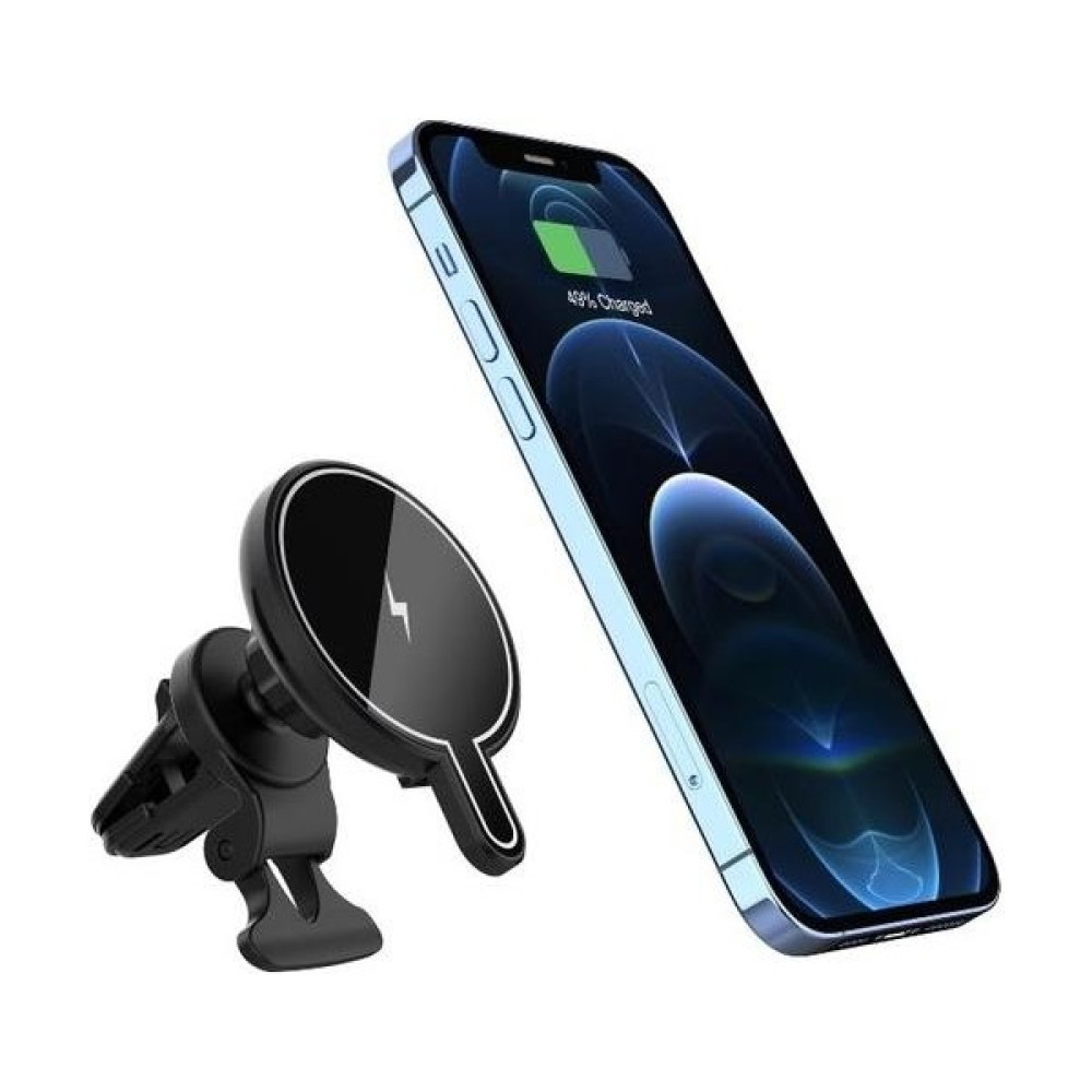 Polhammobile Polham 15W Kablosuz Şarjlı Magsafe Mıknatıslı Iphone 13, 13 Pro, 13 Pro Max Araç Içi Telefon Tutucu - Siyah Cep Telefonu Tutucu Fiyatı