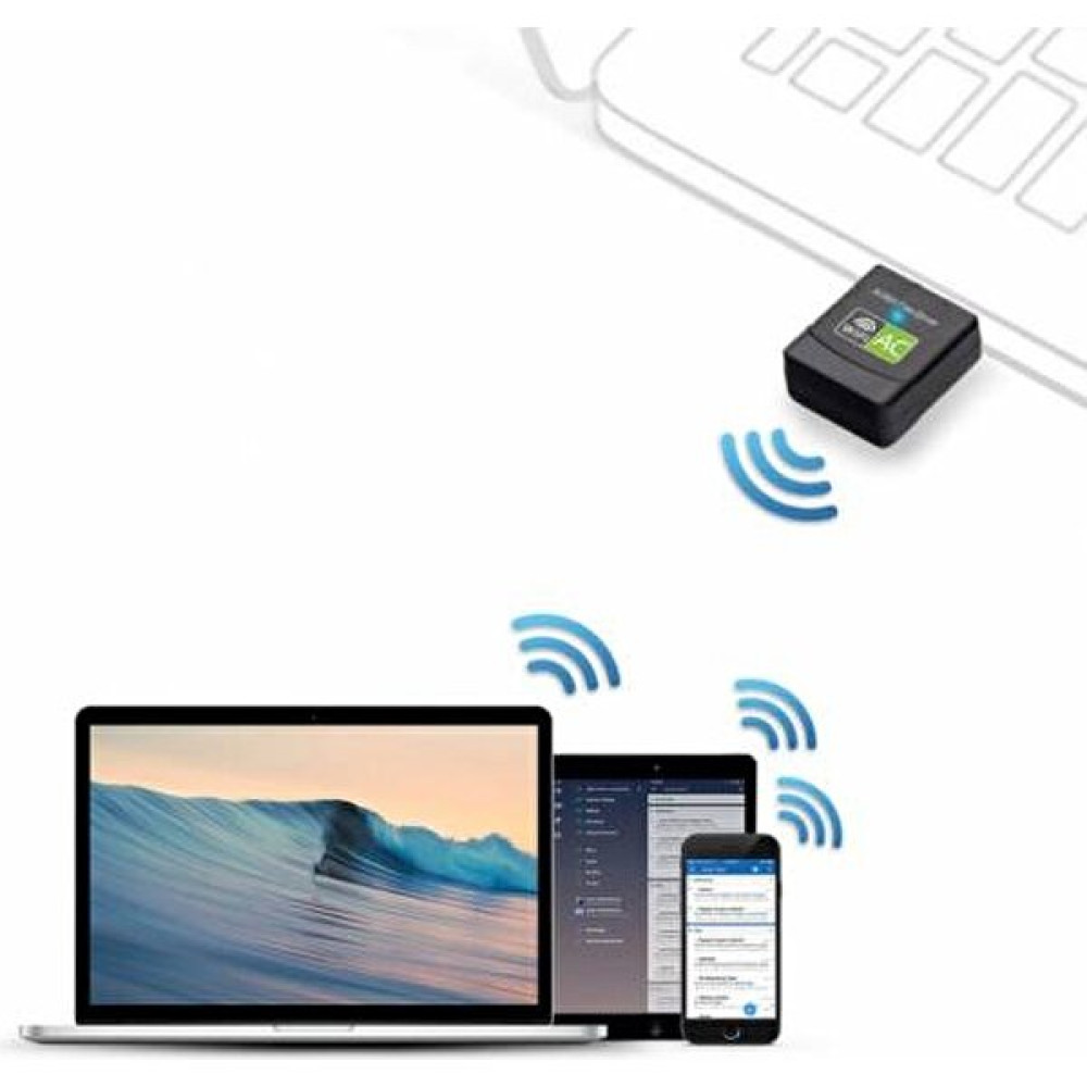 Polhammobile Polham USB Kablosuz Wifi Adaptör Wifi Çoğaltıcı Çift Bant 600 Mbps 2.4 Ghz +5 Ghz - Siyah Modem Fiyatı