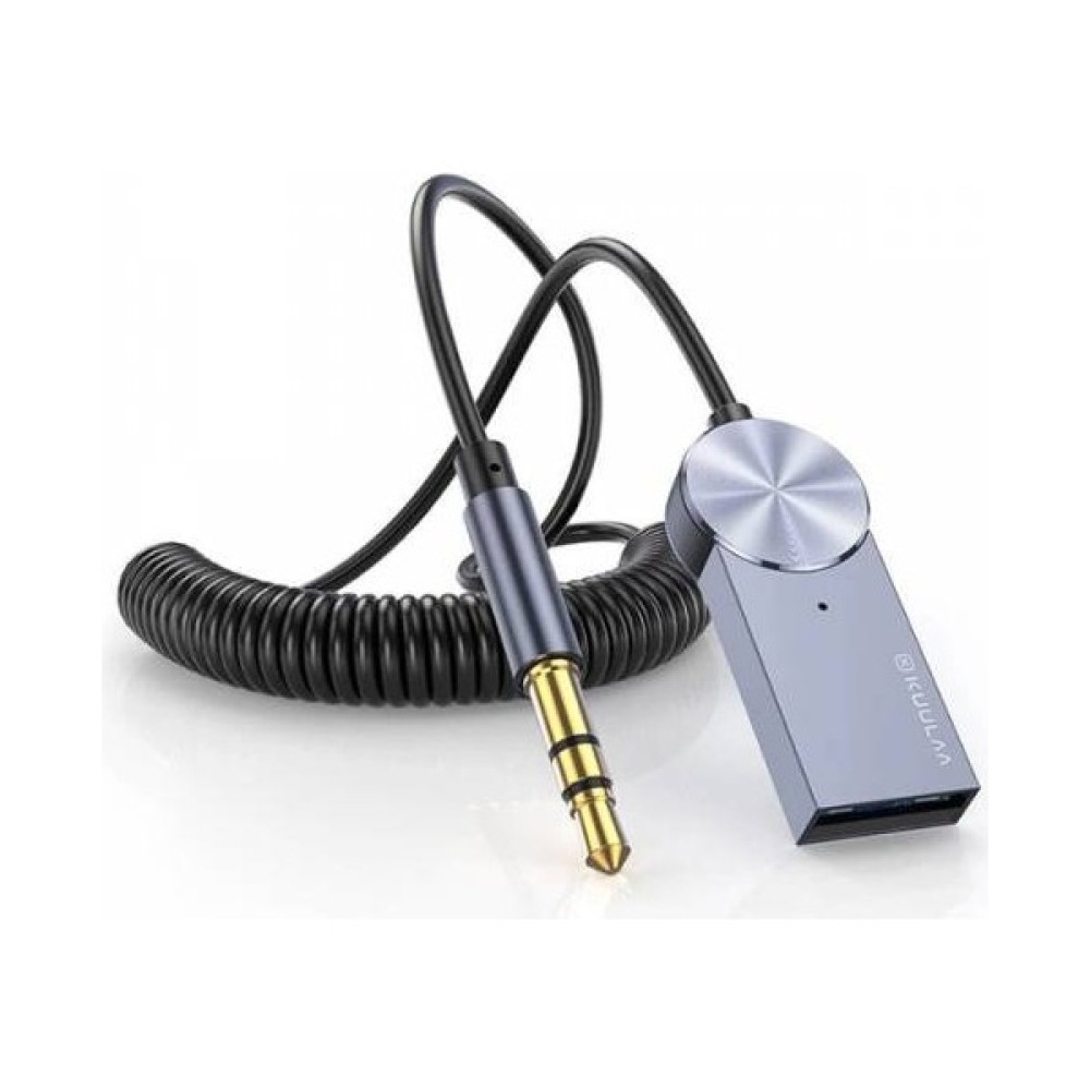 Polhammobile Spiral Kablolu Wireless Bluetooth 5.0 3.5mm Jack Aux Araç Ses Aktarım Kiti Adaptöru Oto Transmitterleri Fiyatı