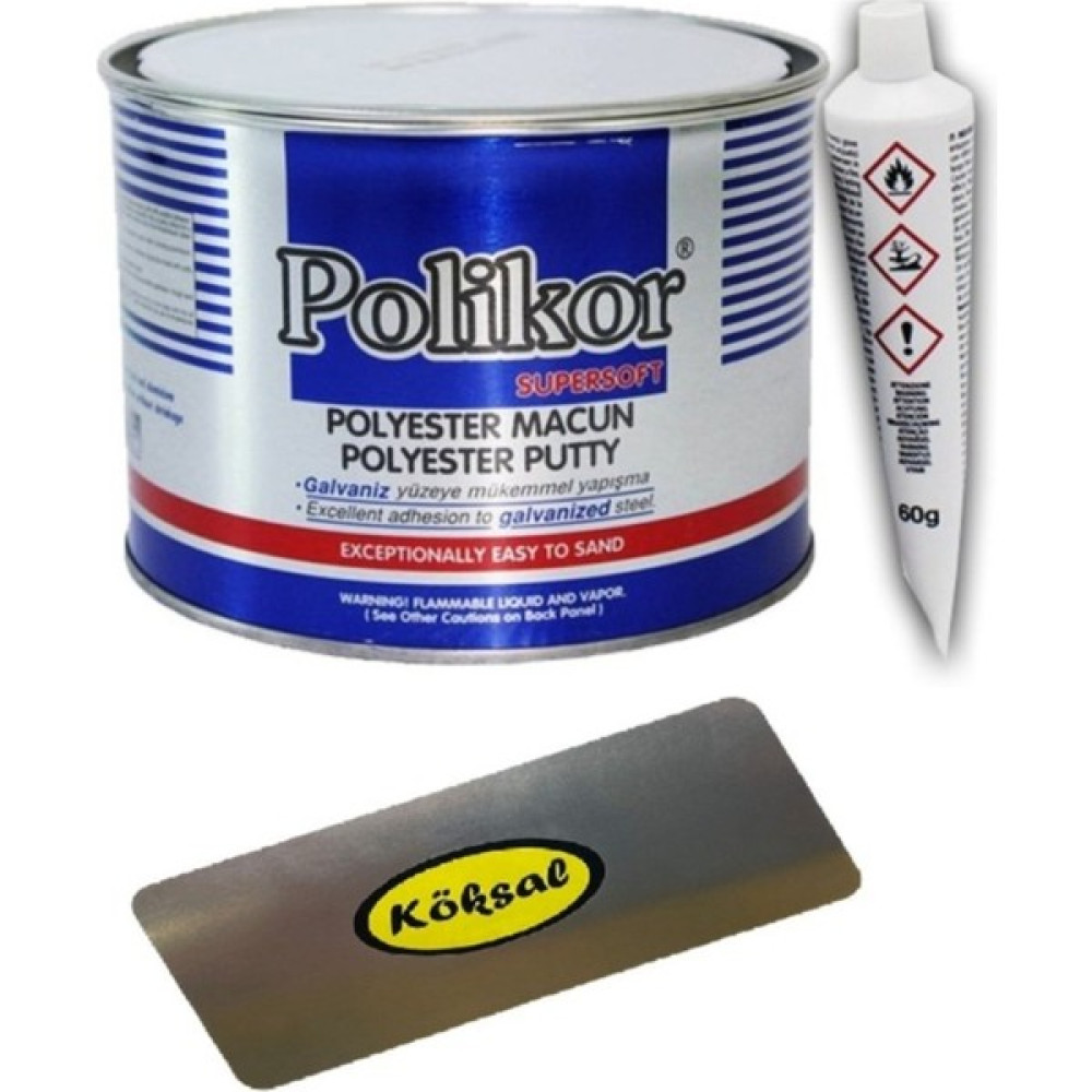 Polikor Polyester (Çelik) Macun 450 gr Oto Bakım & Temizlik Ürünleri Fiyatı