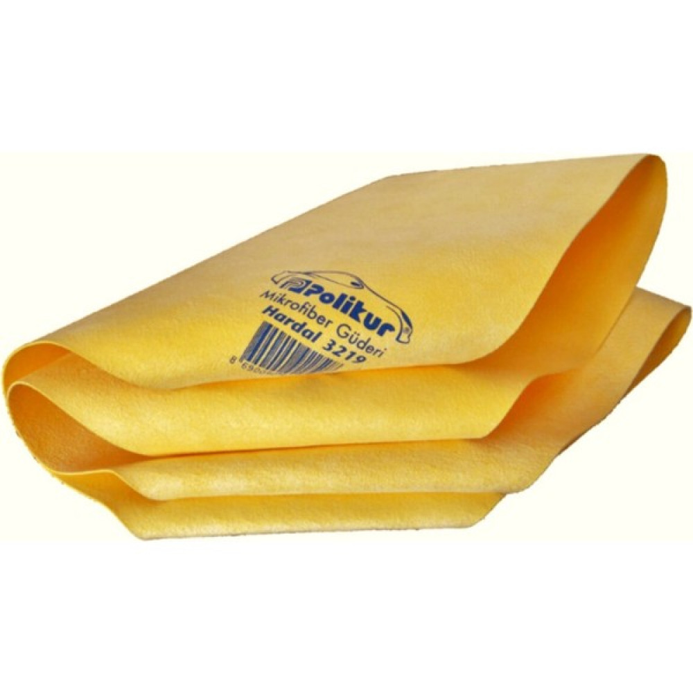 Polikur 3 Adet 3219 Hardal Mikrofiber Güderi Cam & Oto Kurulama Bez Temizlik Malzemeleri Fiyatı