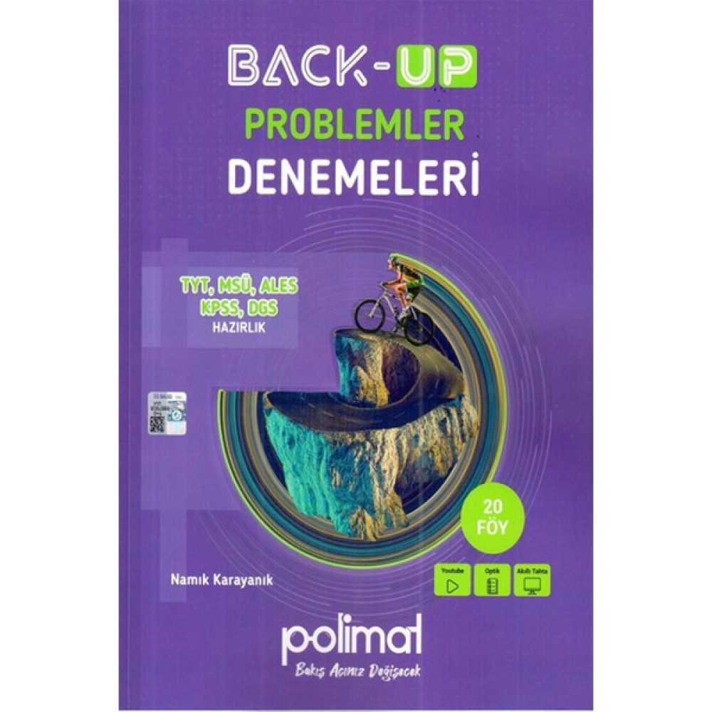 Polimat Yayınları TYT Problemler Back Up 20 Li Deneme Polimat Yayınları Temel Yeterlilik Testi (TYT) Fiyatı
