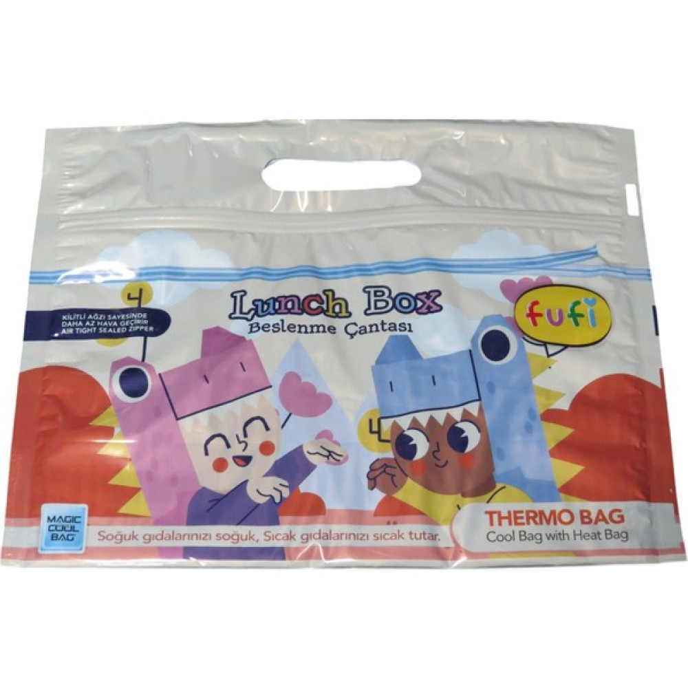 Polin Thermo Bag 17CM X27CM Kilitli Termoslu Beslenme Çantası 2 Adet Beslenme Çantası Fiyatı
