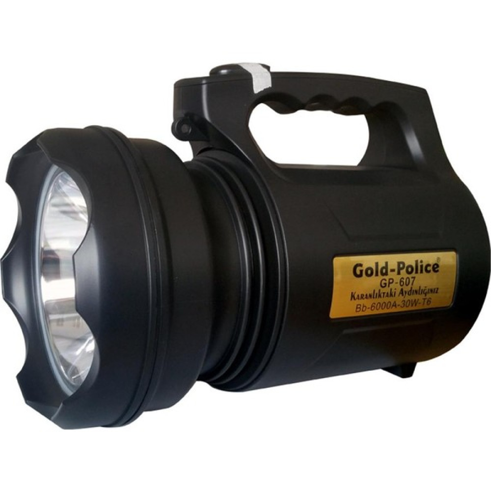 Polis Sepeti Gold Police GP-607 Şarjlı El Feneri 30 W (Projektör) El Feneri Fiyatı